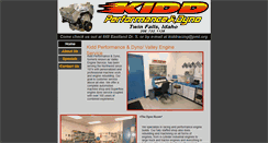Desktop Screenshot of kiddperformance.com